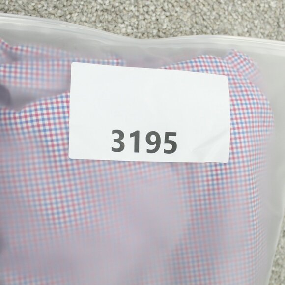 J. Crew Shirt Mens XL,  17-17 1/2 Red/Blue Checkered 2 Ply 100% Cotton L/S - Picture 12 of 12